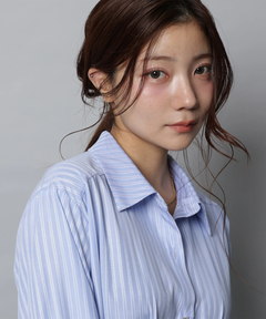 Apuweiser-riche(アプワイザー・リッシェ) |サイドレースアップシャツワンピース