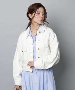 Apuweiser-riche(アプワイザー・リッシェ) |サイドレースアップシャツワンピース