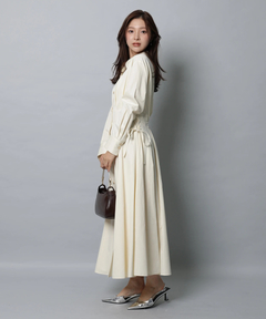 Apuweiser-riche(アプワイザー・リッシェ) |サイドレースアップシャツワンピース