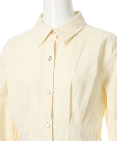 Apuweiser-riche(アプワイザー・リッシェ) |サイドレースアップシャツワンピース