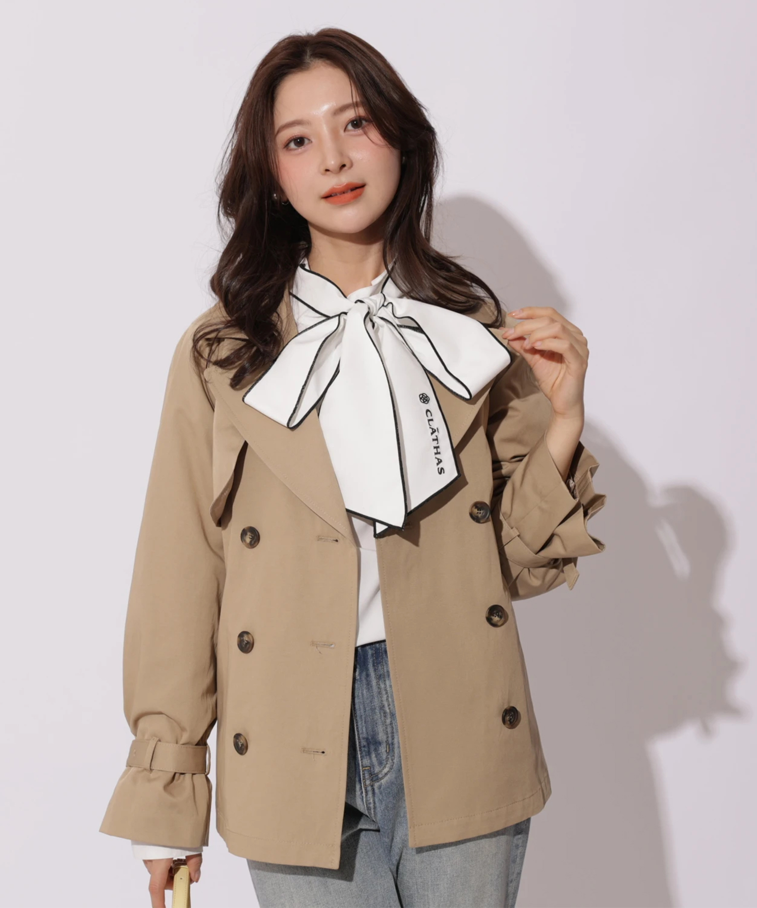 ショートトレンチコート | コート | Apuweiser-riche（アプワイザー