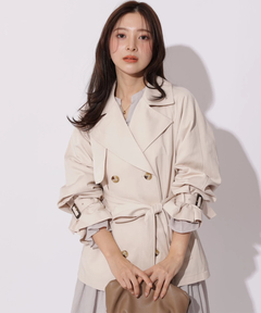 Apuweiser-riche(アプワイザー・リッシェ) |ショートトレンチコート