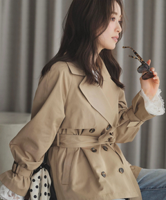 Apuweiser-riche(アプワイザー・リッシェ) |ショートトレンチコート