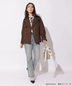 Apuweiser-riche(アプワイザー・リッシェ) |ショートトレンチコート