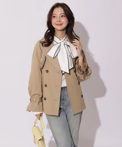 Apuweiser-riche(アプワイザー・リッシェ) |ショートトレンチコート