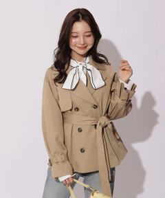 Apuweiser-riche(アプワイザー・リッシェ) |ショートトレンチコート