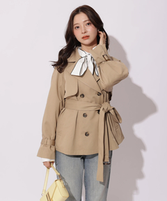 Apuweiser-riche(アプワイザー・リッシェ) |ショートトレンチコート