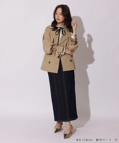 Apuweiser-riche(アプワイザー・リッシェ) |ショートトレンチコート