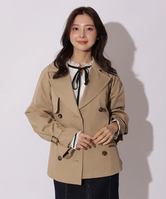 Apuweiser-riche(アプワイザー・リッシェ) |ショートトレンチコート