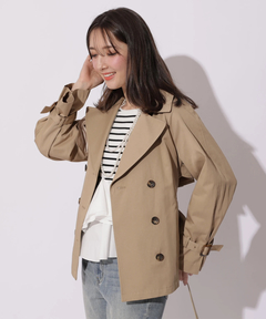 Apuweiser-riche(アプワイザー・リッシェ) |ショートトレンチコート