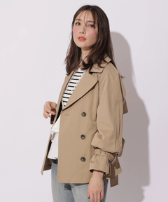 Apuweiser-riche(アプワイザー・リッシェ) |ショートトレンチコート