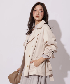 Apuweiser-riche(アプワイザー・リッシェ) |ショートトレンチコート