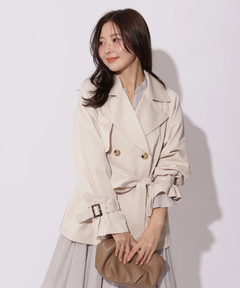 Apuweiser-riche(アプワイザー・リッシェ) |ショートトレンチコート