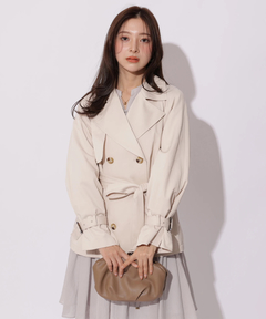 Apuweiser-riche(アプワイザー・リッシェ) |ショートトレンチコート