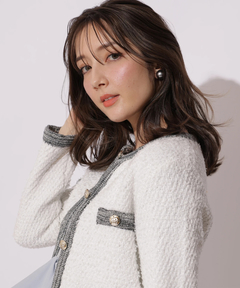 Apuweiser-riche(アプワイザー・リッシェ) |ハッピーカラーツイードジャケット