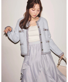 Apuweiser-riche(アプワイザー・リッシェ) |ハッピーカラーツイードジャケット