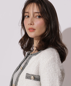 Apuweiser-riche(アプワイザー・リッシェ) |ハッピーカラーツイードジャケット