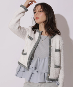 Apuweiser-riche(アプワイザー・リッシェ) |ハッピーカラーツイードジャケット