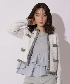 Apuweiser-riche(アプワイザー・リッシェ) |ハッピーカラーツイードジャケット