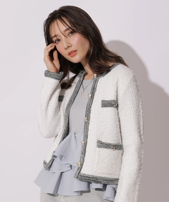 Apuweiser-riche(アプワイザー・リッシェ) |ハッピーカラーツイードジャケット