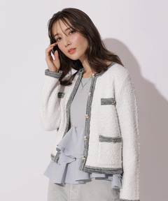 Apuweiser-riche(アプワイザー・リッシェ) |ハッピーカラーツイードジャケット