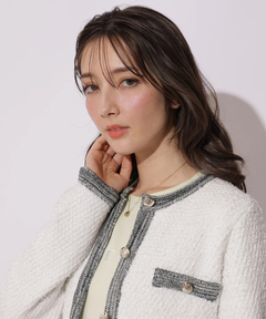 Apuweiser-riche(アプワイザー・リッシェ) |ハッピーカラーツイードジャケット