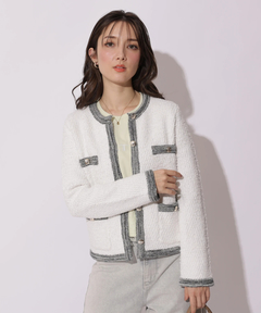 Apuweiser-riche(アプワイザー・リッシェ) |ハッピーカラーツイードジャケット