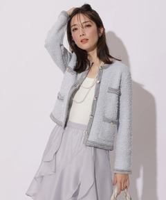 Apuweiser-riche(アプワイザー・リッシェ) |ハッピーカラーツイードジャケット