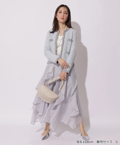 Apuweiser-riche(アプワイザー・リッシェ) |ハッピーカラーツイードジャケット