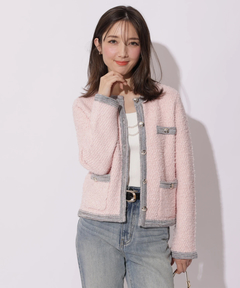 Apuweiser-riche(アプワイザー・リッシェ) |ハッピーカラーツイードジャケット