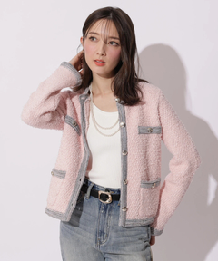 Apuweiser-riche(アプワイザー・リッシェ) |ハッピーカラーツイードジャケット