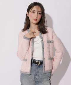 Apuweiser-riche(アプワイザー・リッシェ) |ハッピーカラーツイードジャケット