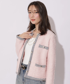 Apuweiser-riche(アプワイザー・リッシェ) |ハッピーカラーツイードジャケット