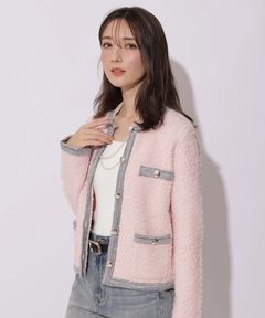 Apuweiser-riche(アプワイザー・リッシェ) |ハッピーカラーツイードジャケット