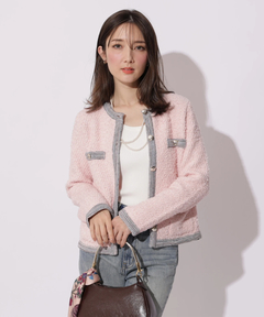 Apuweiser-riche(アプワイザー・リッシェ) |ハッピーカラーツイードジャケット