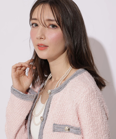 Apuweiser-riche(アプワイザー・リッシェ) |ハッピーカラーツイードジャケット