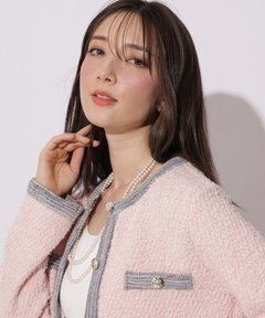 Apuweiser-riche(アプワイザー・リッシェ) |ハッピーカラーツイードジャケット