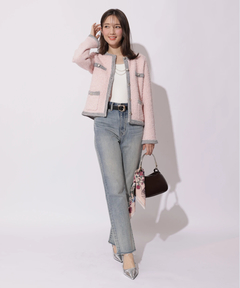 Apuweiser-riche(アプワイザー・リッシェ) |ハッピーカラーツイードジャケット