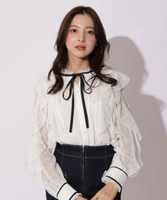 Apuweiser-riche(アプワイザー・リッシェ) |レースボウブラウス