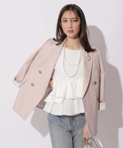 Apuweiser-riche(アプワイザー・リッシェ) |ハートブローチテーラージャケット