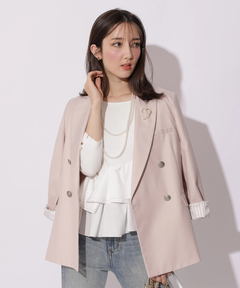 Apuweiser-riche(アプワイザー・リッシェ) |ハートブローチテーラージャケット