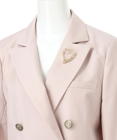 Apuweiser-riche(アプワイザー・リッシェ) |ハートブローチテーラージャケット