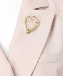 Apuweiser-riche(アプワイザー・リッシェ) |ハートブローチテーラージャケット