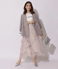 【今期新作】アプワイザーリッシェ テーラージャケット グレー S 今期新作】アプワイザーリッシェ テーラージャケット グレー S 【公式