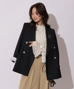 店舗限定》ツィードファー衿ショートコート | コート | Rirandture（リ