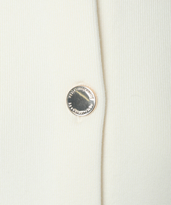 Apuweiser-riche(アプワイザー・リッシェ) |バイカラーショルダーリボンニットジャケット