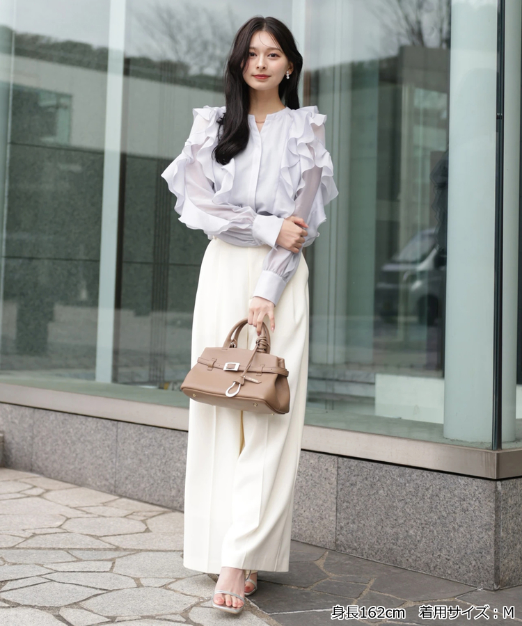 袖リボンフリルブラウス | シャツ・ブラウス | Apuweiser-riche