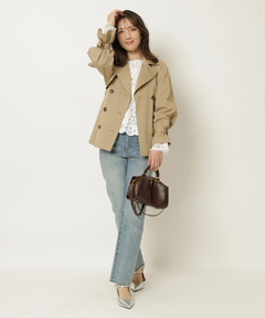 Apuweiser-riche(アプワイザー・リッシェ) |ペプラムレースブラウス