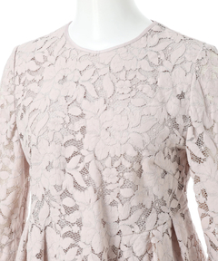 Apuweiser-riche(アプワイザー・リッシェ) |ペプラムレースブラウス