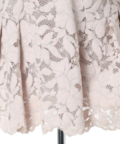 Apuweiser-riche(アプワイザー・リッシェ) |ペプラムレースブラウス